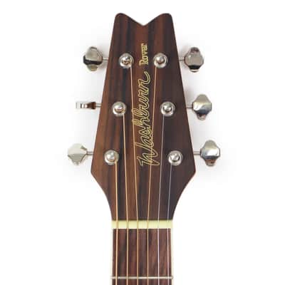 Washburn RO10E Rover Acoustic-Electric Travel Guitar in Natural with Case image 5