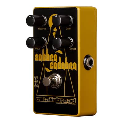 Catalinbread Sabbra Cadabra 10th Anniversary Overdrive Pedal - Yellow image 3
