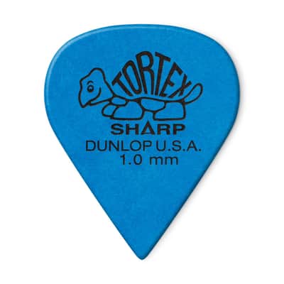 Dunlop Tortex Sharp Pick 1.0MM (12-pack) image 1