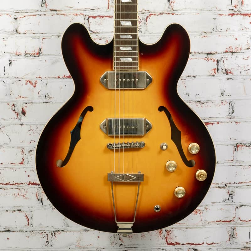 Epiphone - 2022 Casino Semi-Hollow Electric Guitar - Vintage Sunburst - USED image 1