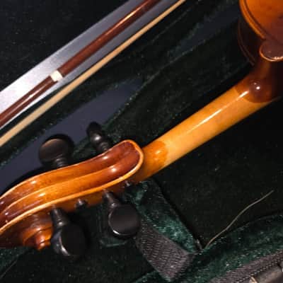 Suzuki Etude 220 Size 3/4 Violin, Japan, w/ case & bow, Very Good Cond image 12
