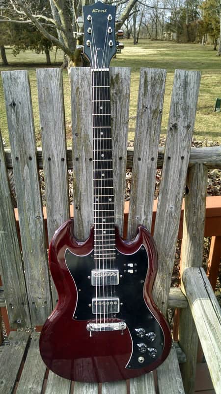 Vintage Kent SG Style 1978 Made In Japan | Reverb