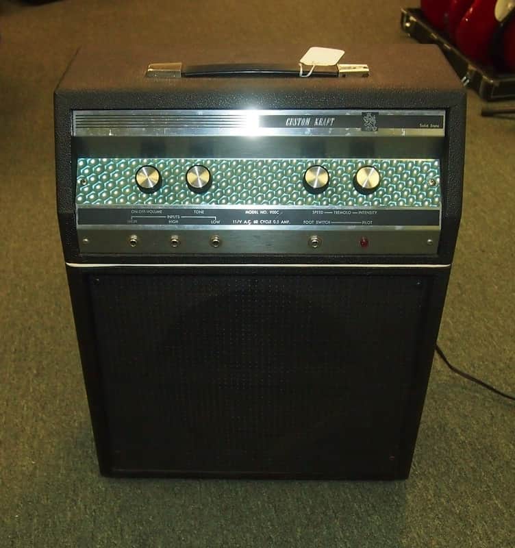 Vintage Kustom Craft 900c electric guitar combo amp amplifier image 1