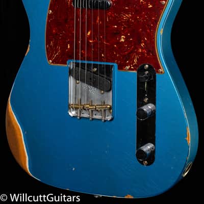 Fender Custom Shop 1964 Telecaster Relic Aged Lake Placid Blue (623) image 1