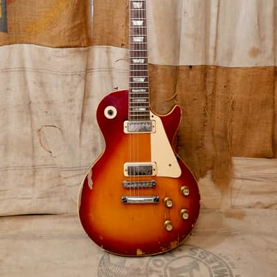 Gibson  Les Paul Deluxe 1971 - Cherry Sunburst image 17