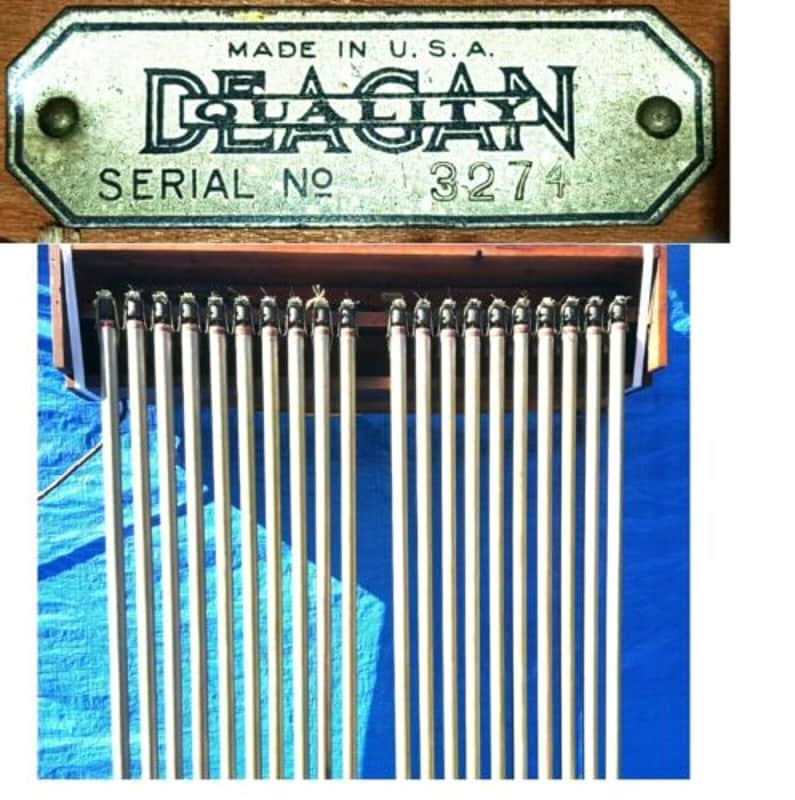DEAGAN Cathedral 20 Vintage Chimes w Cable & Wurlitzer Organ Adapter Model 6003 image 1