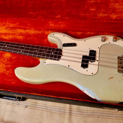 Fender Precision Bass 1966 - Sonic Blue image 15