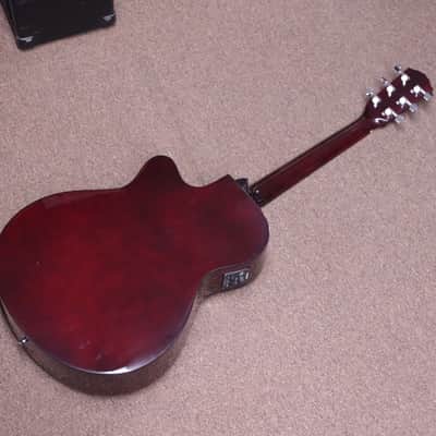 Fender FA-135CE acoustic electric Guitar - used - w/ case image 6