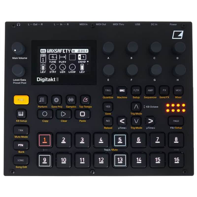 Immagine Elektron Digitakt II 2024 - Present - Black - 1