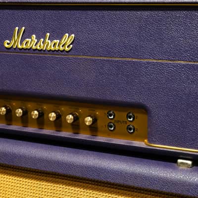 1994 Marshall 1959LTD Head + 1982A Cabinet Combo (Purple Edition) Jimi Hendrix image 8