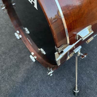 Rare Vintage Tama Superstar 20x14 Bass Drum Super Mahogany image 4