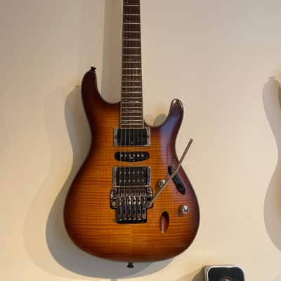 Ibanez S770FM Standard 2011, Antique Burst Flat. Gigbag, image 1