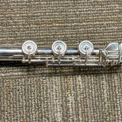Haynes Amadeus AF680 Flute - Sterling Silver Amadeus Headjoint, Offset G, B-Foot, Excellent Condition image 7