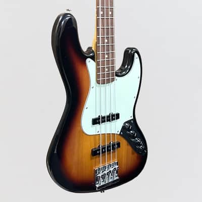 Fender Player Plus Active Jazz 4 String Electric Bass Guitar - Sunburst image 2