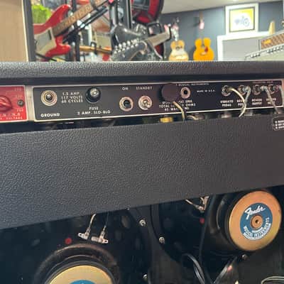 Fender Pro Reverb 2-Channel Reverb and Vibrato 40-Watt Tube 2x12" Guitar Combo 1974 - Silverface image 10