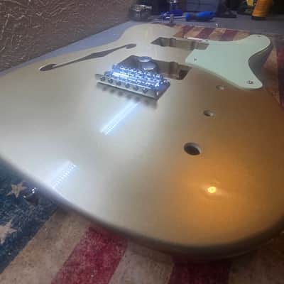 Squier FSR CABRONITA THINLINE TELECASTER - SHORELINE GOLD image 2