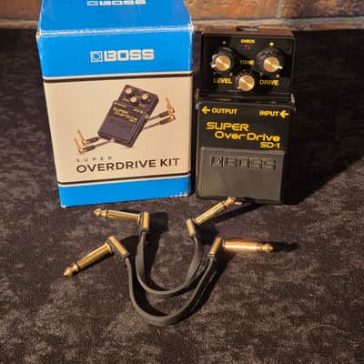 Boss SD-1-4A 40th Anniversary Super Overdrive w/ Jumper Cables & Original Box image 1