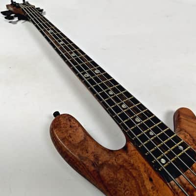 Warwick Masterbuilt P-Nut Signature III 5-string Blackwood Burl - 11.20lbs D 164317-26 image 17