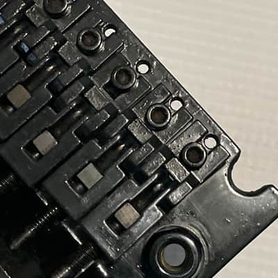 1985 Era Original Floyd Rose Made in Germany Black Tremolo Bridge Vibrato image 21