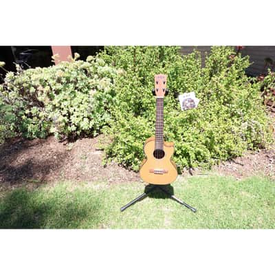 Kala KA-SCAC-T-CE Solid Cedar Top Tenor Cutaway Acoustic-Electric Ukulele w/ Fishman Kula EQ image 25