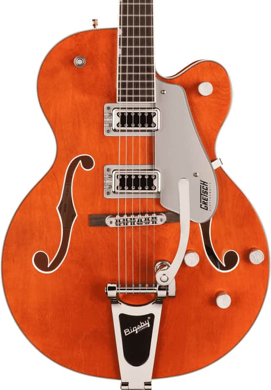 Gretsch Guitars G5420T Electromatic Classic Hollow Body Single-Cut with Bigsby, Orange Stain image 1