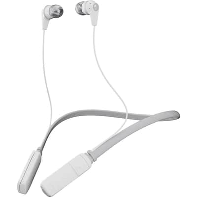 Skullcandy Ink'd Wireless In-Ear Headphones (White/Gray) image 1