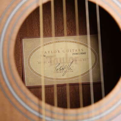 Taylor 114e Grand Auditorium Electro Acoustic - Natural - 2nd Hand (166618) image 15