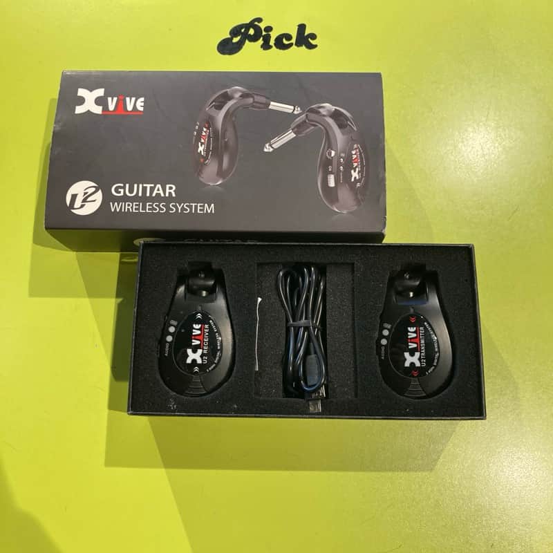 Xvive U2 Wireless Guitar System 2010s - Black image 1