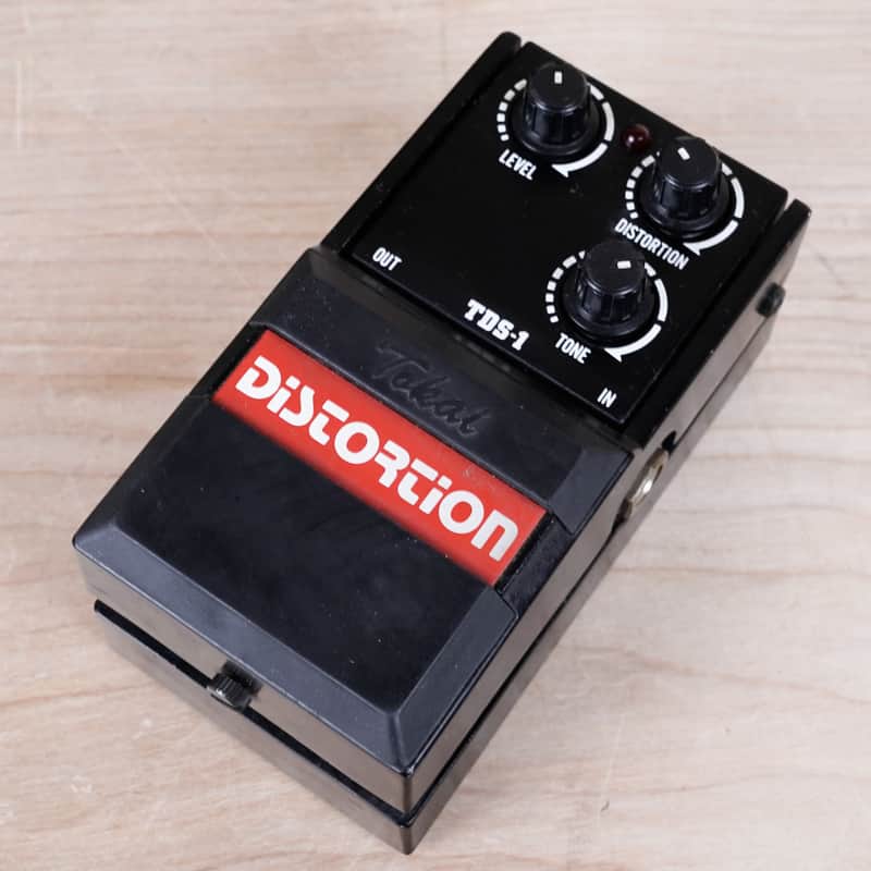 Tokai TDS-1 Analog Distortion 1980s Black and Red Vintage Made in Japan MIJ image 1