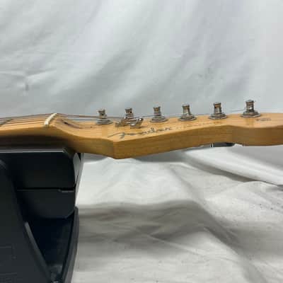 Fender Highway One Stratocaster Guitar 2002 - Crimson Red Transparent / Maple neck image 22