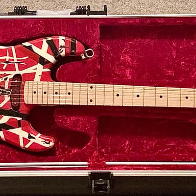‘83 FRANKY / FRANKENSTRAT LCG BEAK NECK TRIBUTE GUITAR - 2 WORKING PARIAH PICKUPS, EVH HS CASE/STRAP image 1