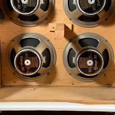Marshall 1960B 4x12" Straight Guitar Speaker Cabinet 1970's Re-Finished - White image 7