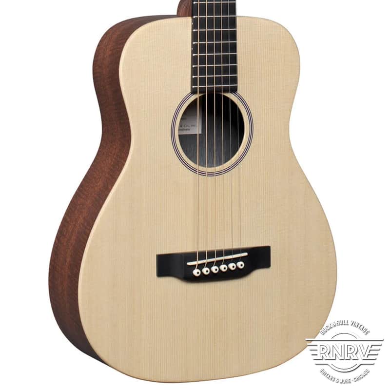 Martin LX1E Little Martin Acoustic-electric Guitar - Natural image 1