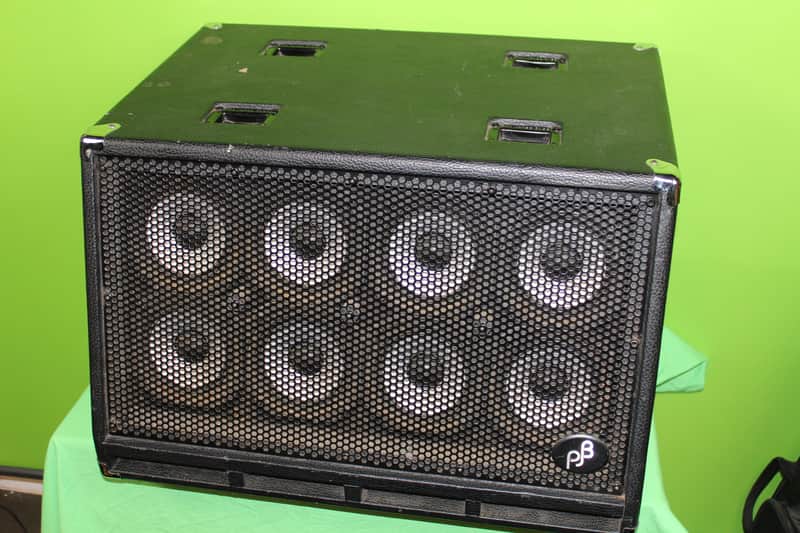 Phil Jones Bass Piranha 8T (Early Model) - Serial No. 11! - 8x5" Cabinet - incl. Cover & Speakon Cable - 33.45 kg image 1