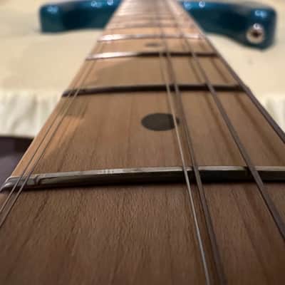 Fender American Elite Stratocaster SSS with Maple Fretboard 2016 - 2019 - Ocean Turquoise Metallic image 13