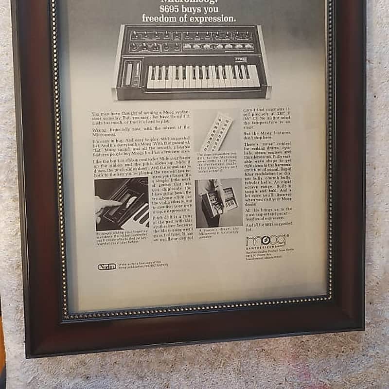 1976 Moog Micromoog B & W