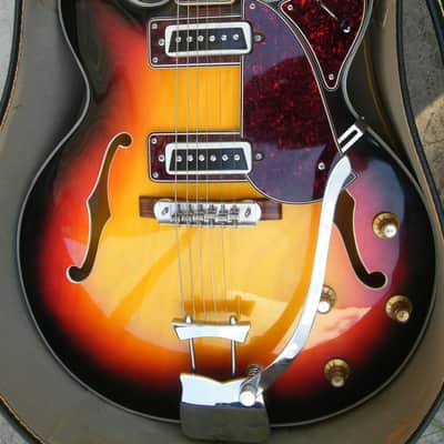 Bruno Conqueror Hollow-Body (ES-335-Matsumoku)-Collectors-Grade Flawless-1968 image 6