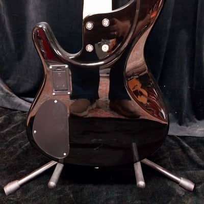 Tagima Millenium 4 Electric Bass Guitar - Gloss Black Finish image 4