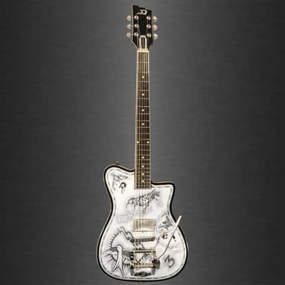 Duesenberg Alliance Johnny Depp Electric Guitar - Aluminium Top Plate image 2
