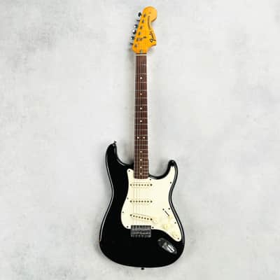 Fender Stratocaster Hardtail 1973 - Black image 2