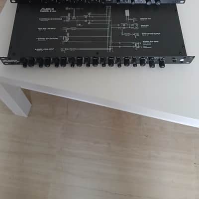 Alesis MultiMix 8 Line 8-Channel Stereo Line Mixer 2010s - Black image 1