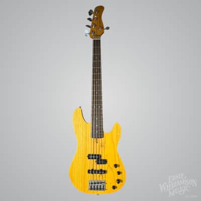 Sire Marcus Miller P6-5 String Bass Guitar, Rosewood Fingerboard, Butterscotch image 5