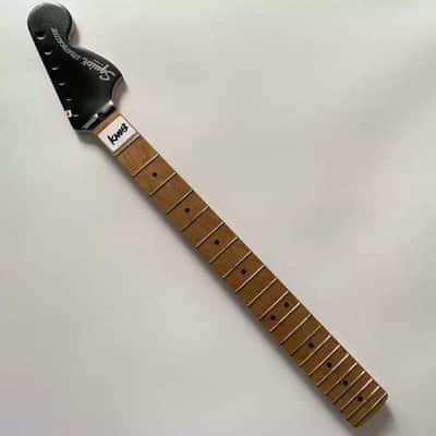 Fender Squire STRATOCASTER electric guitar with 22-fret maple-topped and -ribbed neck image 1