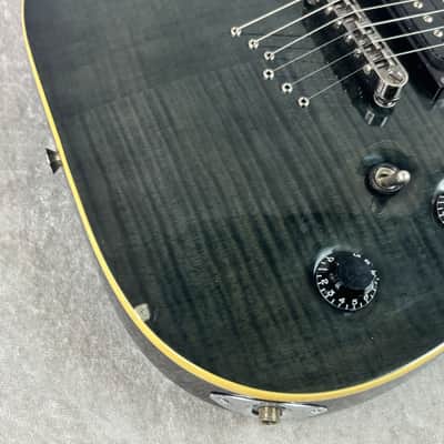Washburn X-Series Pro X50PROFE electric guitar in transparent black image 8