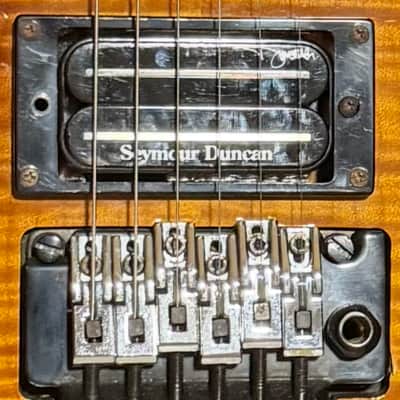 Dean Dimebag Darrell Far Beyond Driven Tribute ML Tobacco / Brazilia Burst w/ Hardshell Case image 13