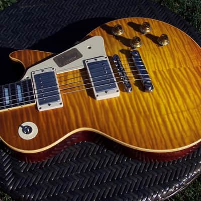 2015 Gibson Collectors Choice #33 60 Les Paul Jeff Hanna Burst True Historic Big Time  Wavy Top image 11