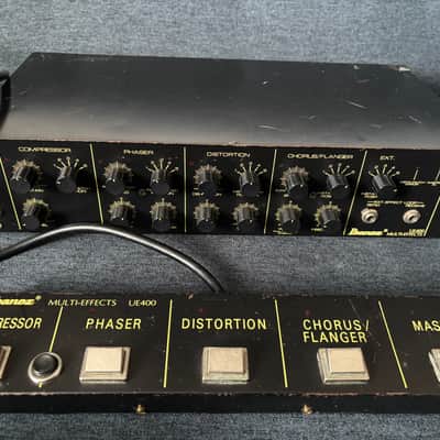 Ibanez UE400 Multi-Effects Rack with Foot Controller 1980s - Black image 2