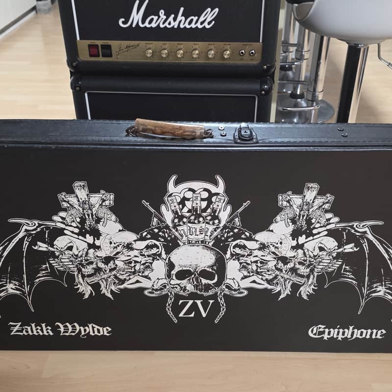 2008 Epiphone Zakk Wylde Signature ZV Black