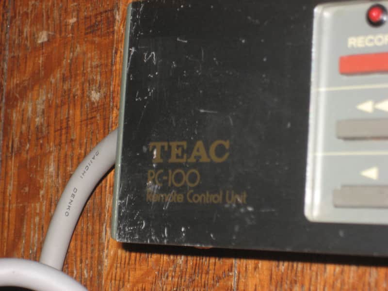 TEAC RC-100 Reel to Reel Remote Control X-7R, X-10R, X-700R, and X