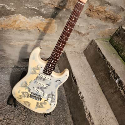 Fender 2013 Fender Limited Edition Stratocaster ST62-SPL Dragon 2013 - Dragon Print image 1